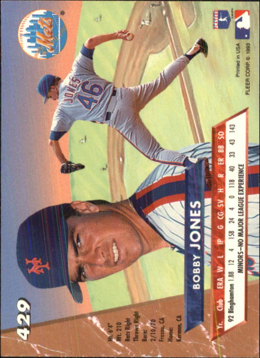 B2406- 1993 Ultra Baseball Cards 251-500 +Rookies -You Pick- 15+ FREE US SHIP - Picture 333 of 469