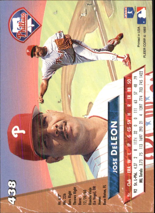 B2406- 1993 Ultra Baseball Cards 251-500 +Rookies -You Pick- 15+ FREE US SHIP - Picture 349 of 469