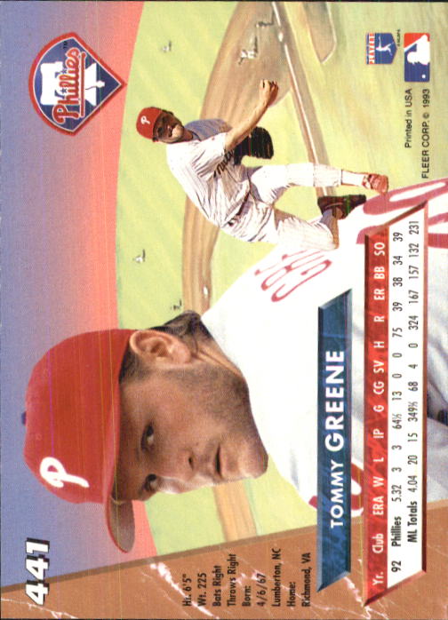 B2406- 1993 Ultra Baseball Cards 251-500 +Rookies -You Pick- 15+ FREE US SHIP - Picture 355 of 469