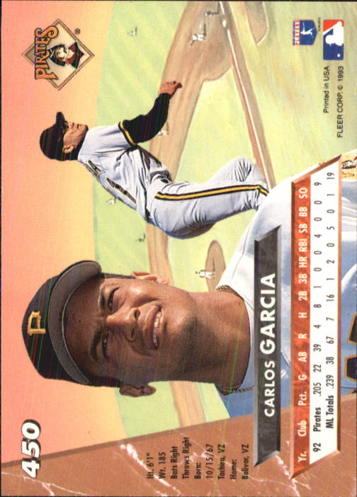 B2406- 1993 Ultra Baseball Cards 251-500 +Rookies -You Pick- 15+ FREE US SHIP - Picture 371 of 469