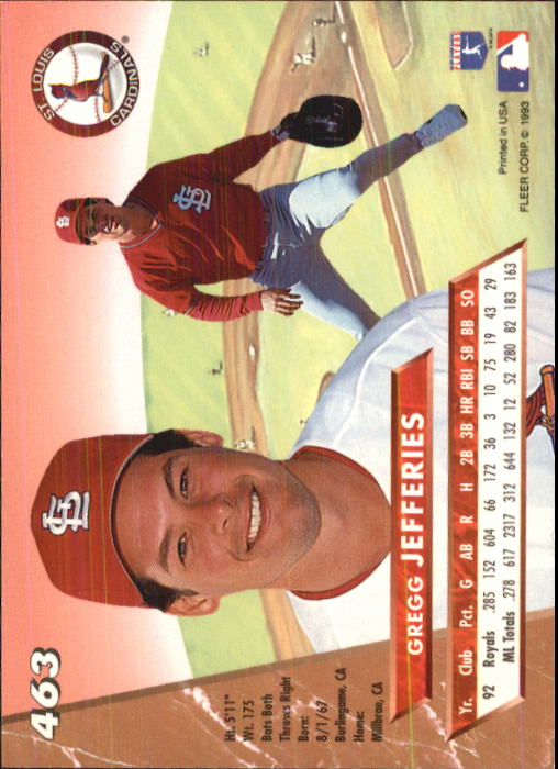 B2406- 1993 Ultra Baseball Cards 251-500 +Rookies -You Pick- 15+ FREE US SHIP - Picture 397 of 469