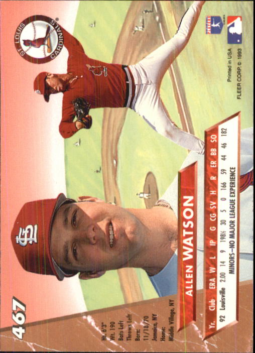 B2406- 1993 Ultra Baseball Cards 251-500 +Rookies -You Pick- 15+ FREE US SHIP - Picture 405 of 469