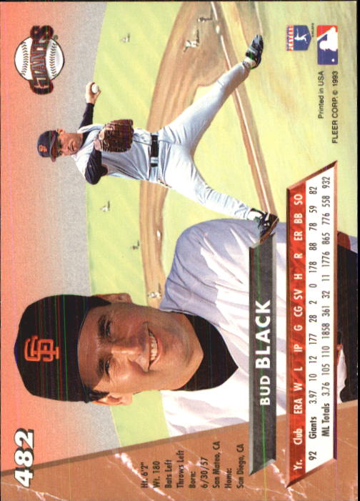 B2406- 1993 Ultra Baseball Cards 251-500 +Rookies -You Pick- 15+ FREE US SHIP - Picture 435 of 469
