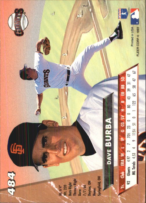 B2406- 1993 Ultra Baseball Cards 251-500 +Rookies -You Pick- 15+ FREE US SHIP - Picture 439 of 469