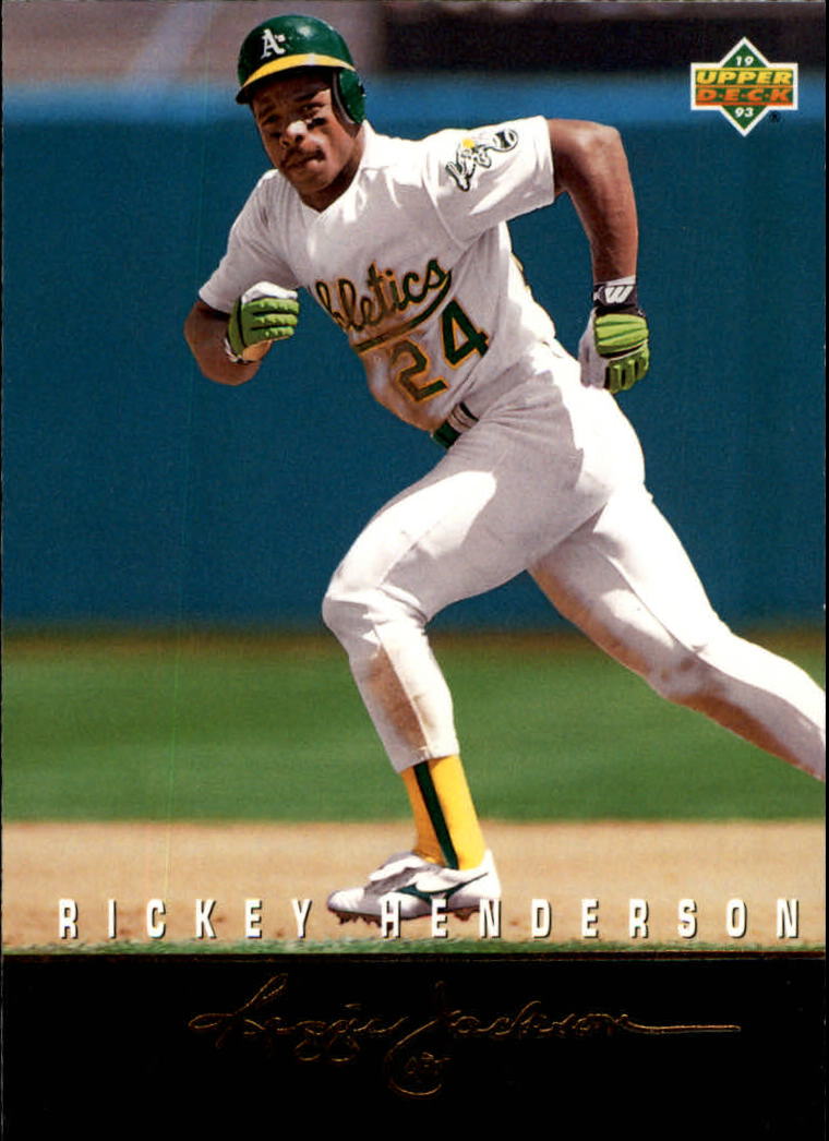 RICKEY HENDERSON 1994 DONRUSS SPECIAL EDITION Card #19 NM-MT Condition