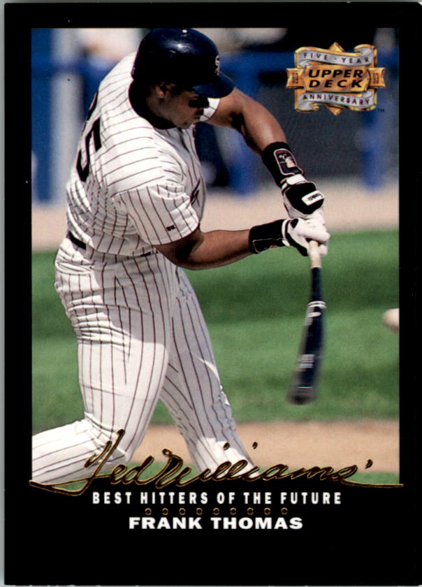  1993 Upper Deck Baseball Card #555 Frank Thomas