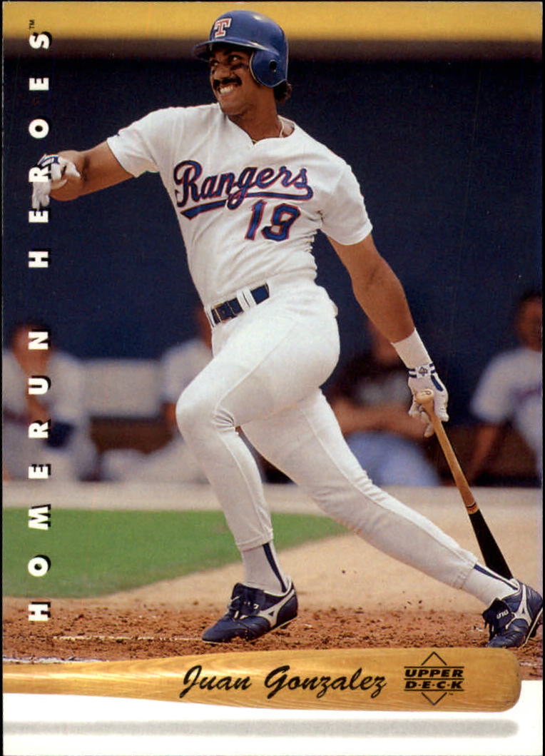 1993 Upper Deck Home Run Heroes #HR1 Juan Gonzalez