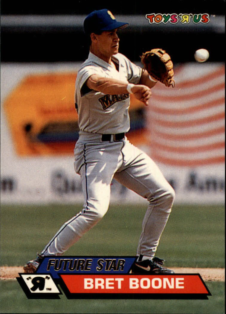 Bret Boone Signed 1991 Bowman Rookie Card