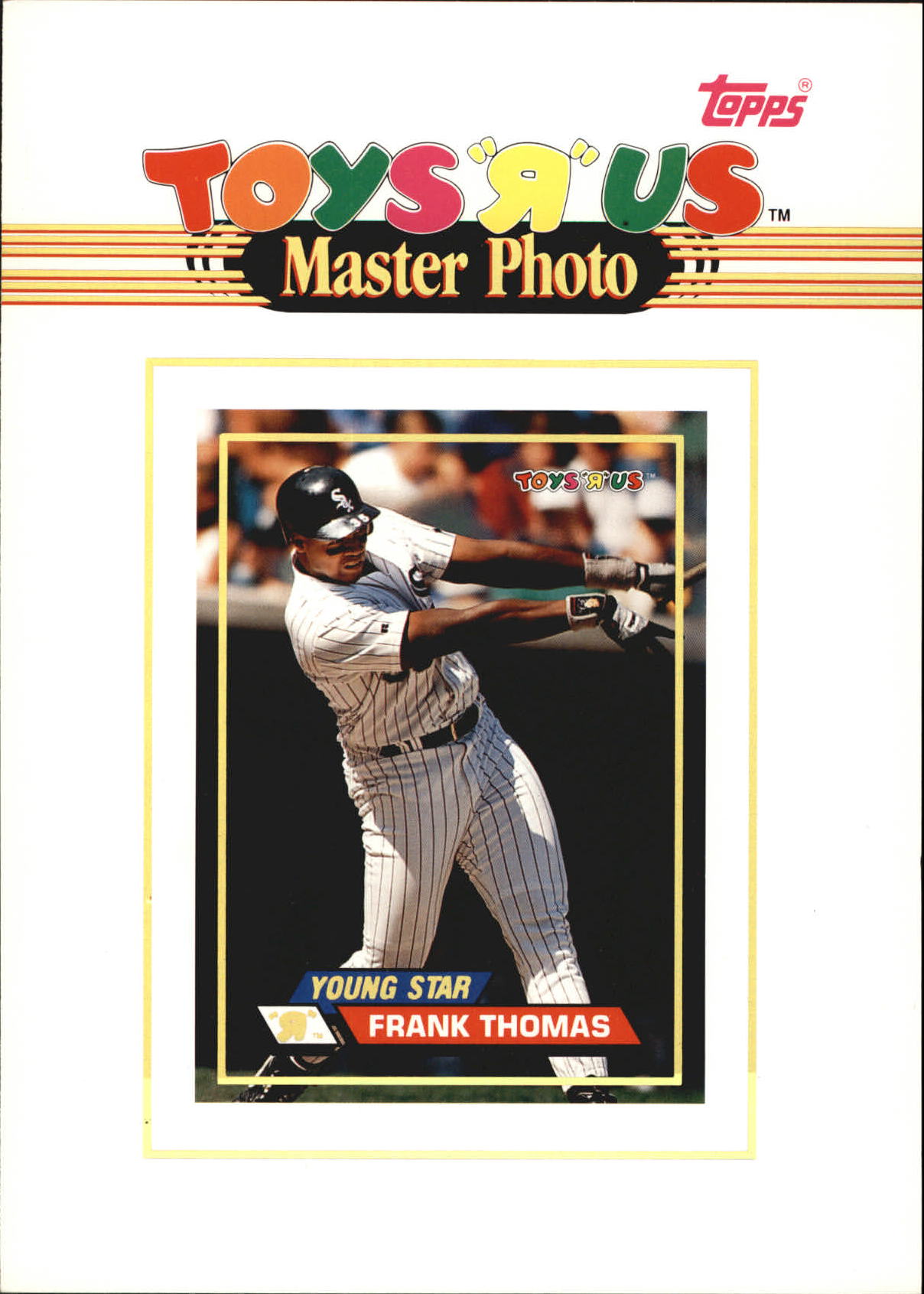 1993 Toys'R'Us Master Photos 12 Frank Thomas EX
