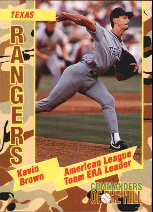 1993 Topps Commanders of the Hill #14 Kevin Brown