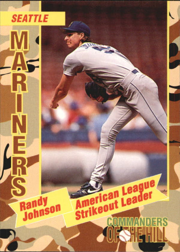 1993 Topps Commanders of the Hill #16 Randy Johnson