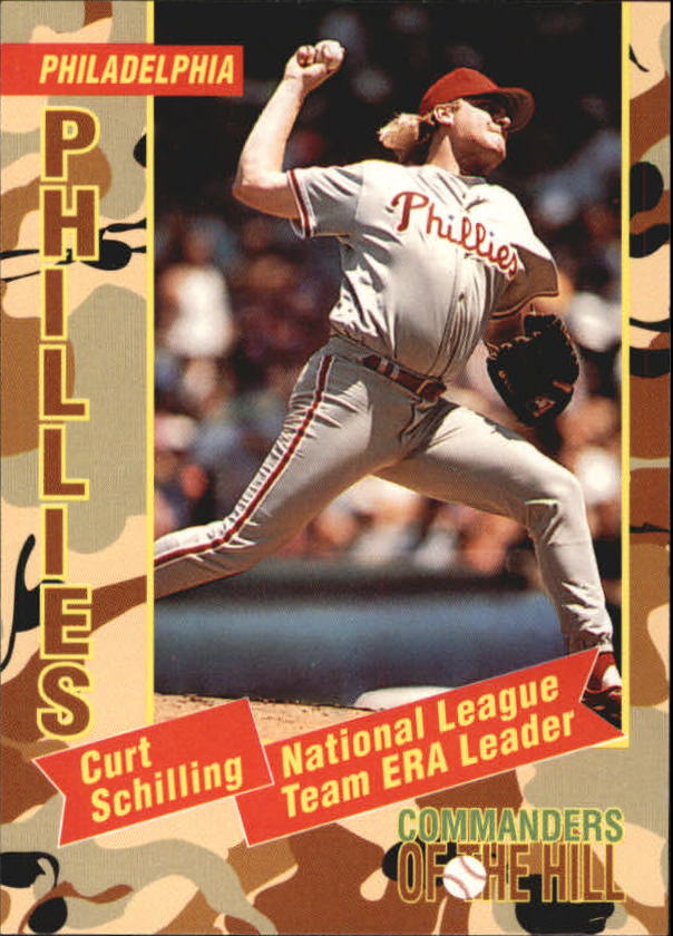 1993 Topps Commanders of the Hill #25 Curt Schilling