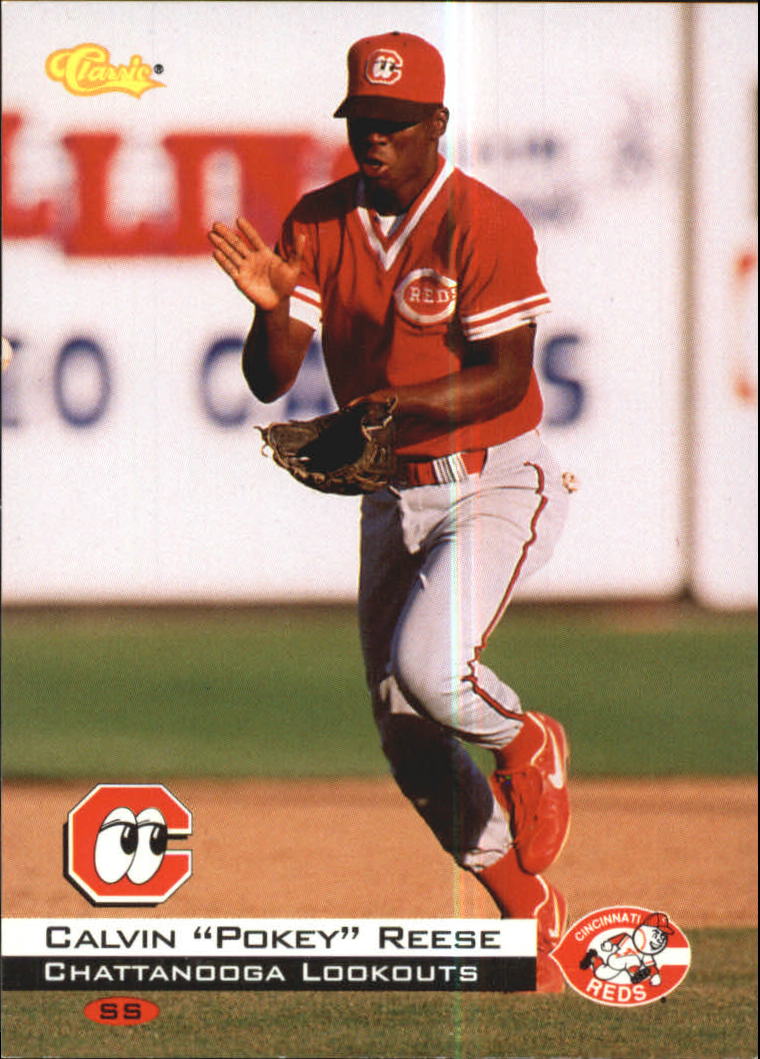 Pokey Reese Cincinnati Reds Baseball Sports Trading Cards