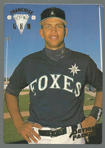 ALEX RODRIGUEZ 1996 Sportflix Pinnacle Baseball Card #20 Seattle