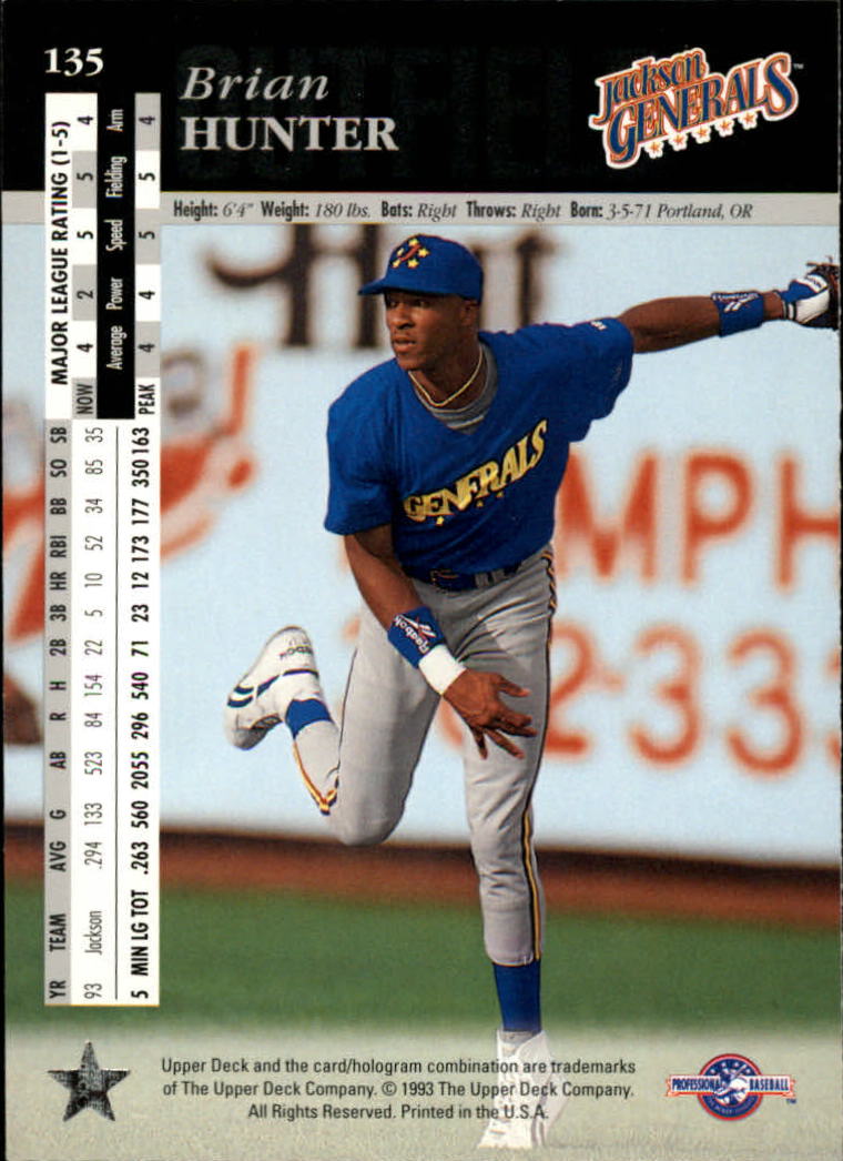 B3711- 1994 Upper Deck Minors Baseball Cards 1-200 -You Pick- 15+ FREE US SHIP - Picture 257 of 377