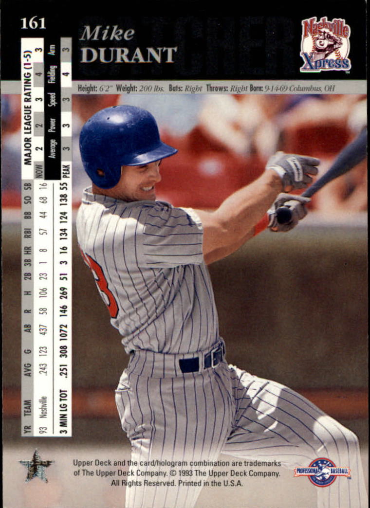 B3711- 1994 Upper Deck Minors Baseball Cards 1-200 -You Pick- 15+ FREE US SHIP - Picture 309 of 377