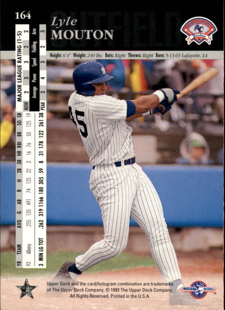 B3711- 1994 Upper Deck Minors Baseball Cards 1-200 -You Pick- 15+ FREE US SHIP - Picture 313 of 377