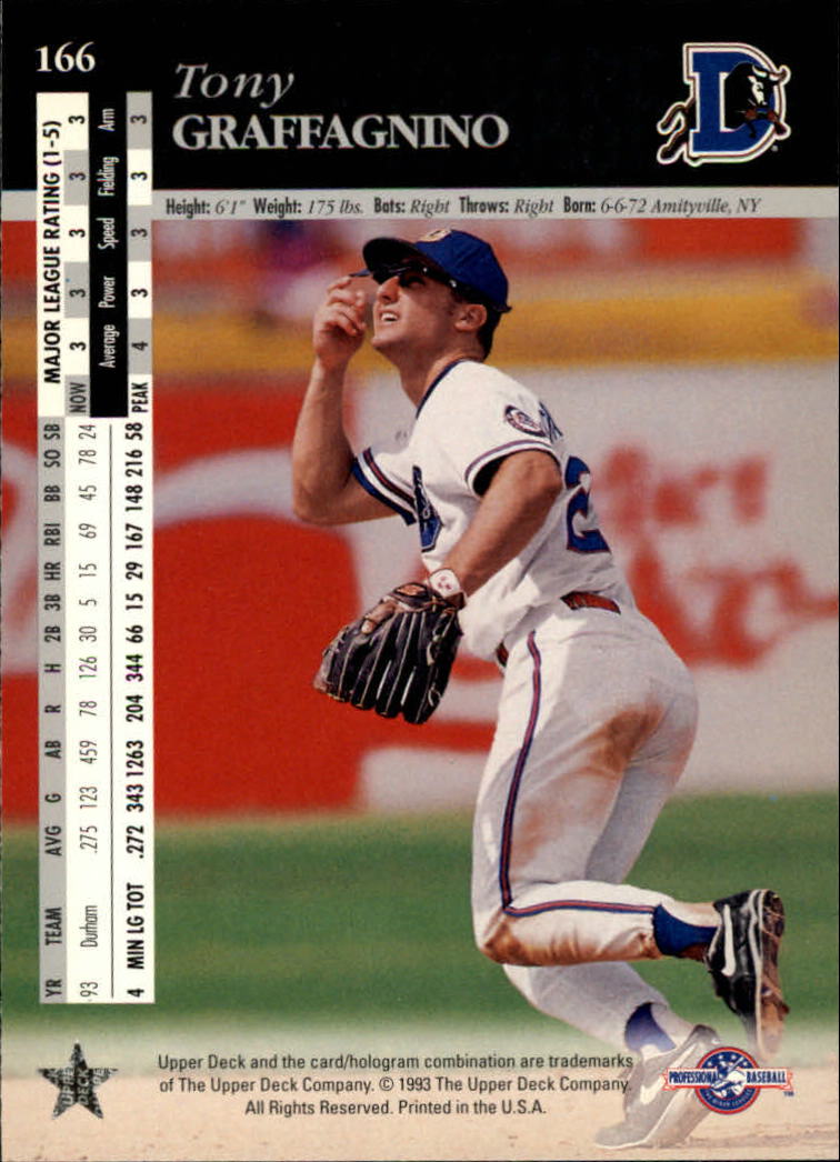 B3711- 1994 Upper Deck Minors Baseball Cards 1-200 -You Pick- 15+ FREE US SHIP - Picture 317 of 377