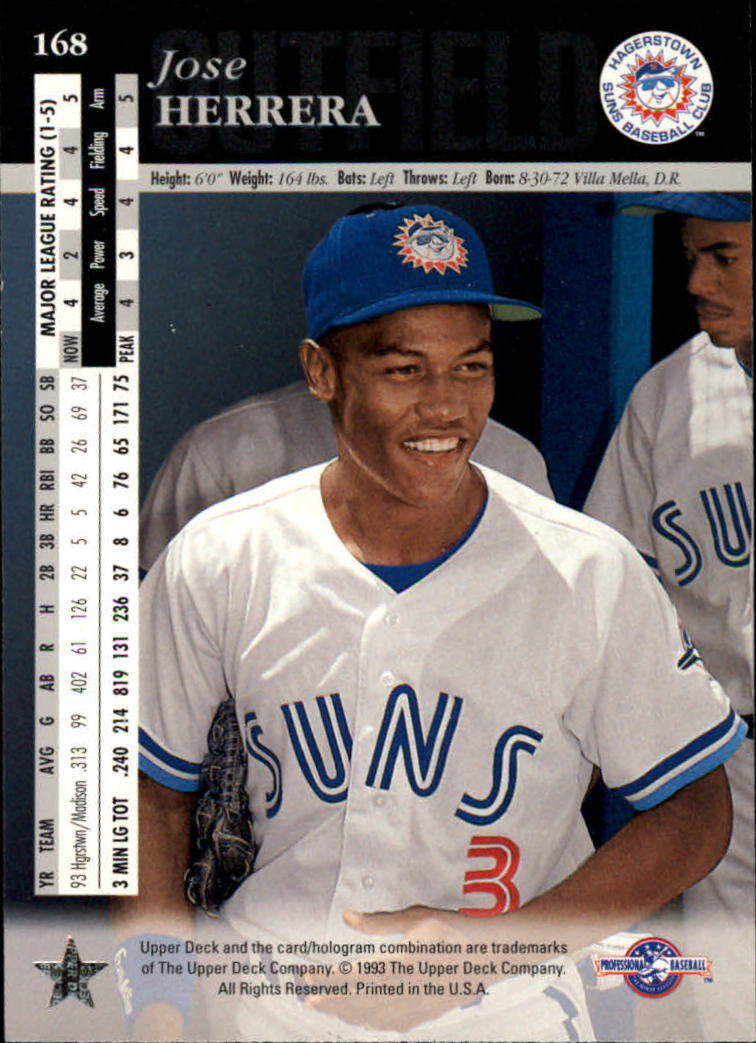B3711- 1994 Upper Deck Minors Baseball Cards 1-200 -You Pick- 15+ FREE US SHIP - Picture 321 of 377