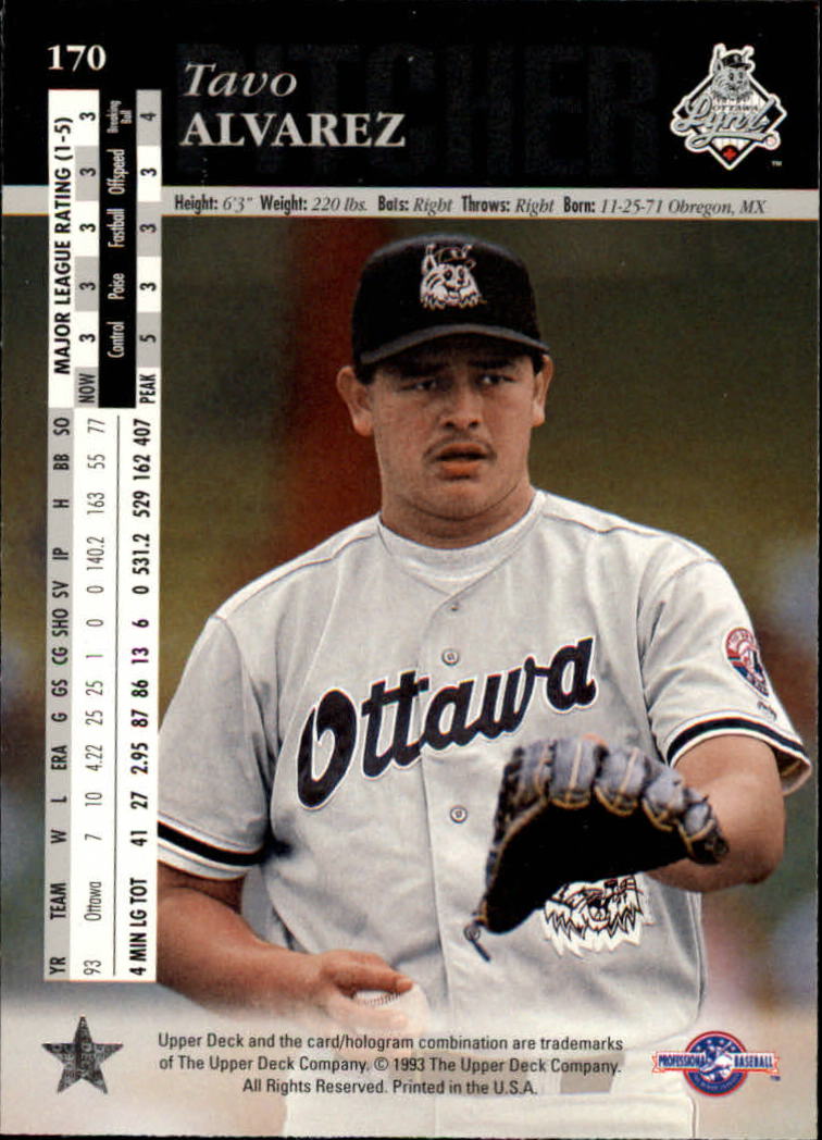 B3711- 1994 Upper Deck Minors Baseball Cards 1-200 -You Pick- 15+ FREE US SHIP - Picture 325 of 377