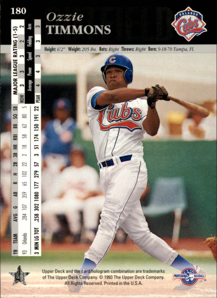 B3711- 1994 Upper Deck Minors Baseball Cards 1-200 -You Pick- 15+ FREE US SHIP - Picture 341 of 377