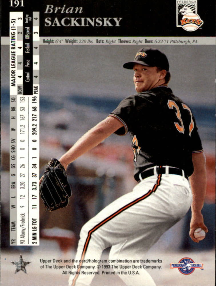 B3711- 1994 Upper Deck Minors Baseball Cards 1-200 -You Pick- 15+ FREE US SHIP - Picture 359 of 377