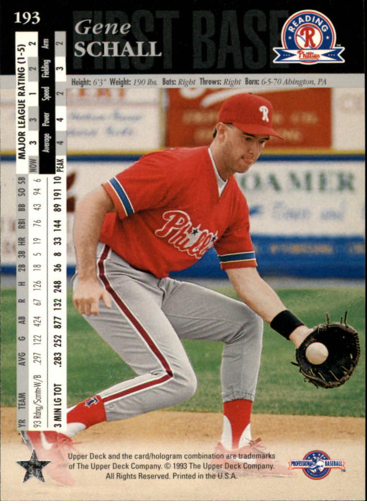 B3711- 1994 Upper Deck Minors Baseball Cards 1-200 -You Pick- 15+ FREE US SHIP - Picture 363 of 377