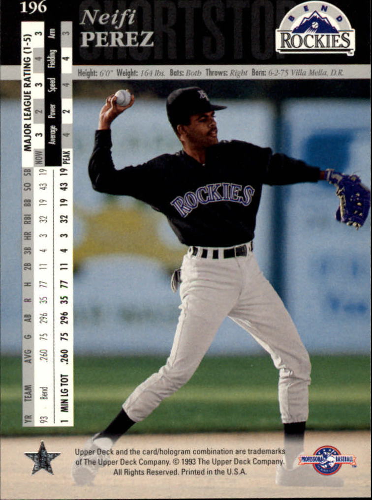 B3711- 1994 Upper Deck Minors Baseball Cards 1-200 -You Pick- 15+ FREE US SHIP - Picture 369 of 377