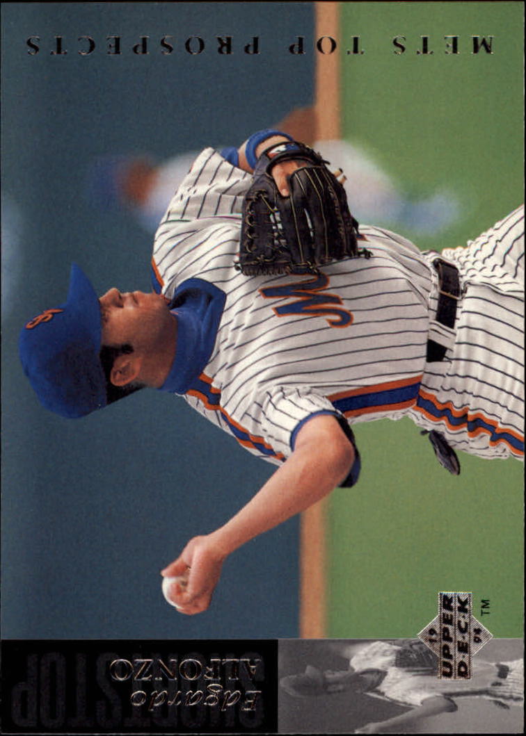 Edgardo Alfonzo 1995 Upper Deck #255 New York Mets Baseball Card