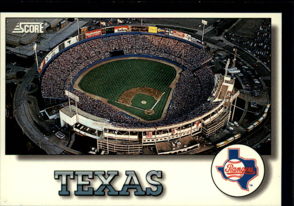 1994 Score #329 Texas Rangers CL