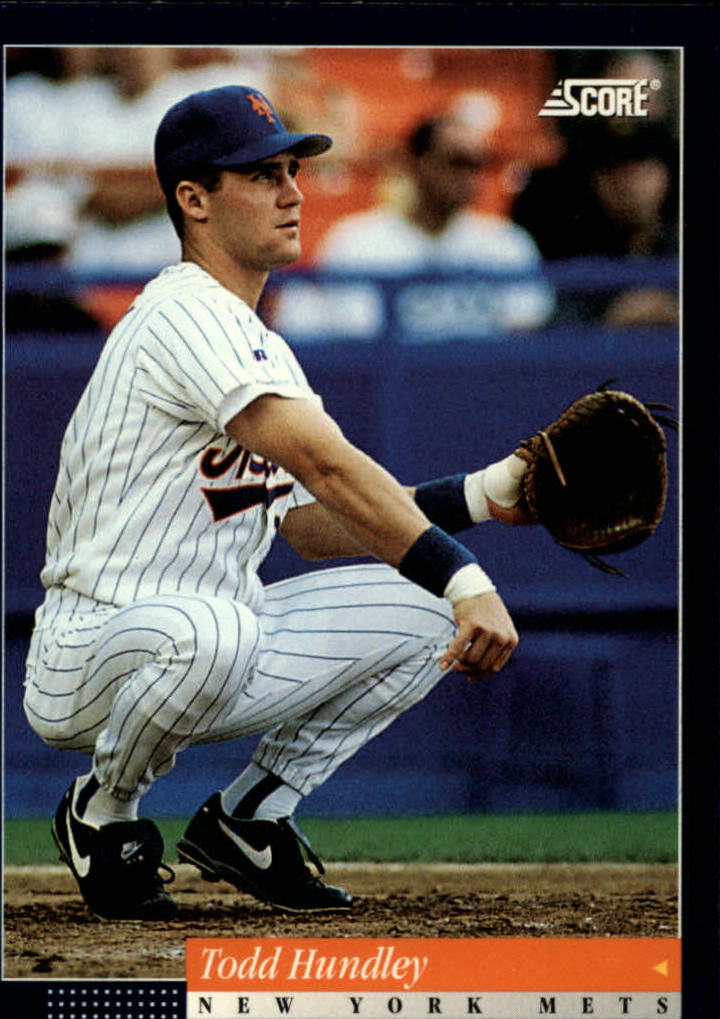 Todd Hundley 1996 Score #73 New York Mets Baseball Card