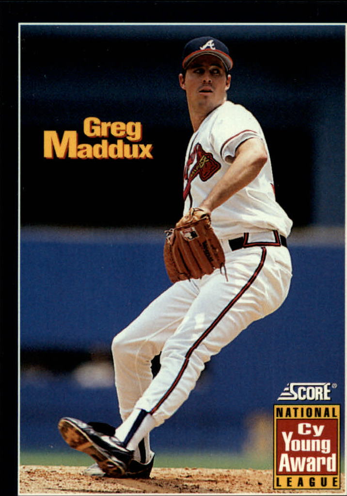 1994 Score #634 Greg Maddux CY