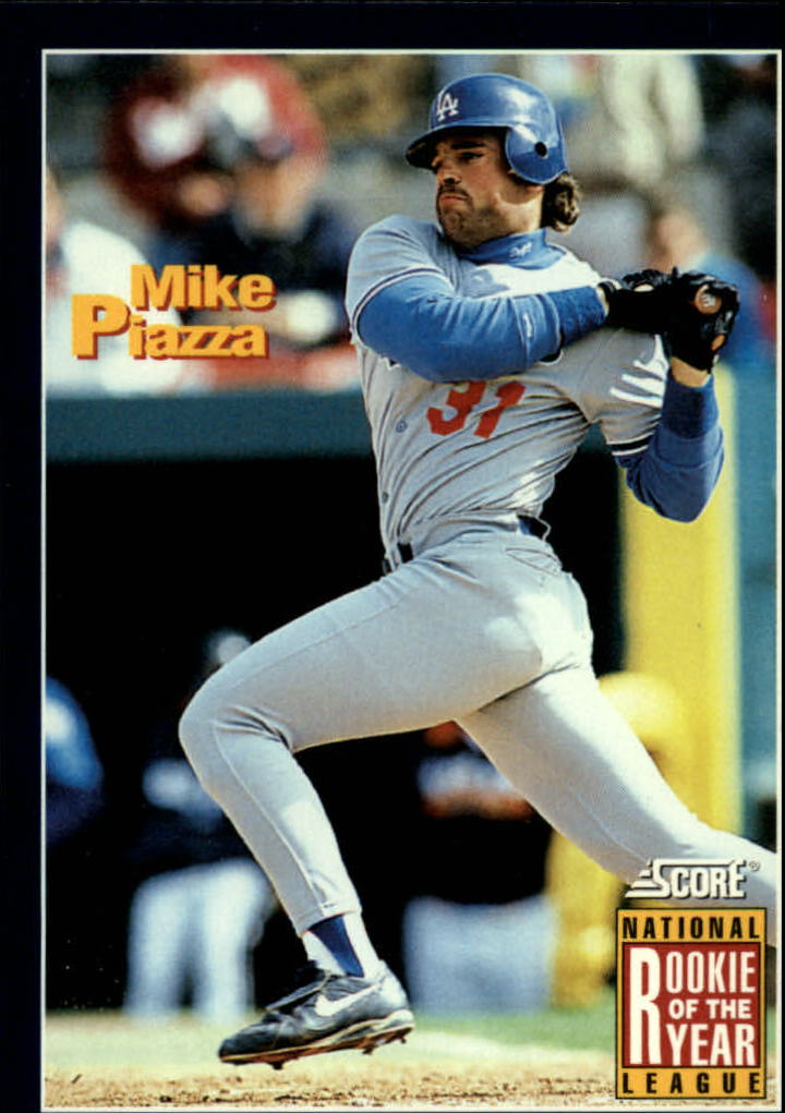 1994 Score #636 Mike Piazza ROY - NM-MT