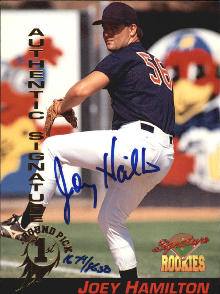 1994 Signature Rookies Signatures #26 Joey Hamilton