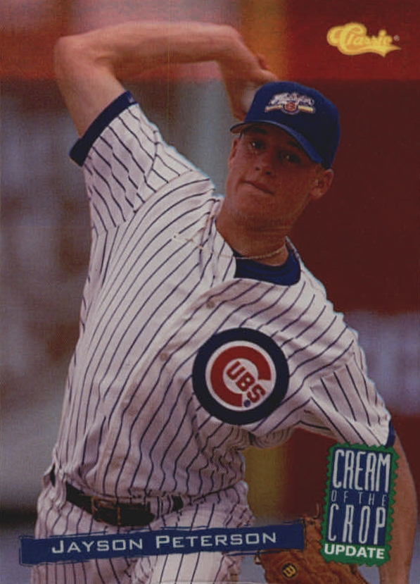 1994 Classic Update Cream of the Crop #CC13 Jayson Peterson