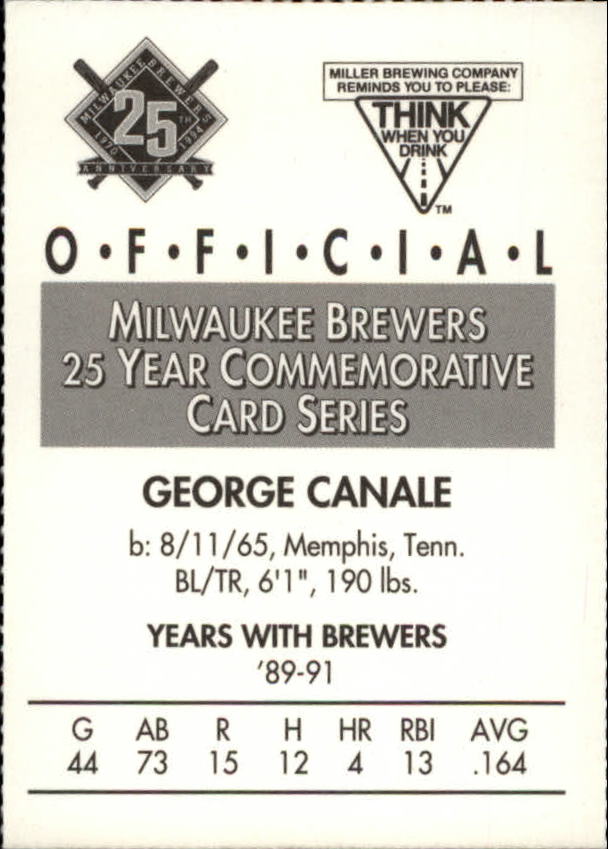 Tarjetas BB B6123- 1994 Brewers Miller Brewing 1-376 -Tú eliges- 15+ ENVÍO GRATUITO A EE. UU. - Imagen 21 de 346