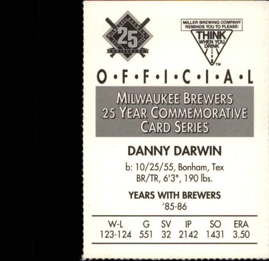 Tarjetas BB B6123- 1994 Brewers Miller Brewing 1-376 -Tú eliges- 15+ ENVÍO GRATUITO A EE. UU. - Imagen 29 de 346