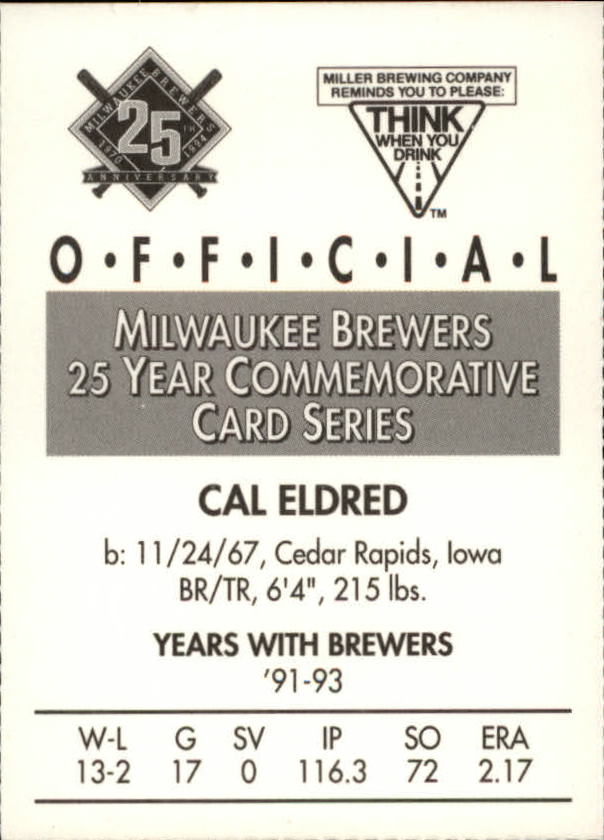 Tarjetas BB B6123- 1994 Brewers Miller Brewing 1-376 -Tú eliges- 15+ ENVÍO GRATUITO A EE. UU. - Imagen 41 de 346