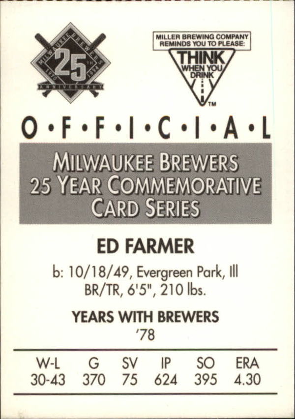 Tarjetas BB B6123- 1994 Brewers Miller Brewing 1-376 -Tú eliges- 15+ ENVÍO GRATUITO A EE. UU. - Imagen 45 de 346