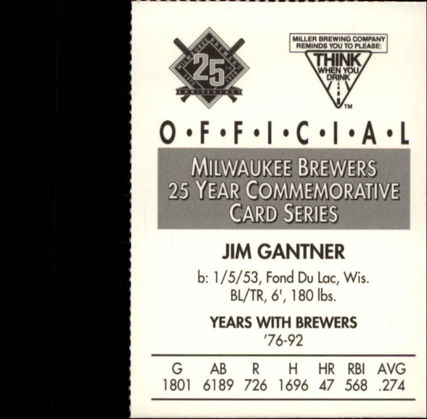 Tarjetas BB B6123- 1994 Brewers Miller Brewing 1-376 -Tú eliges- 15+ ENVÍO GRATUITO A EE. UU. - Imagen 57 de 346
