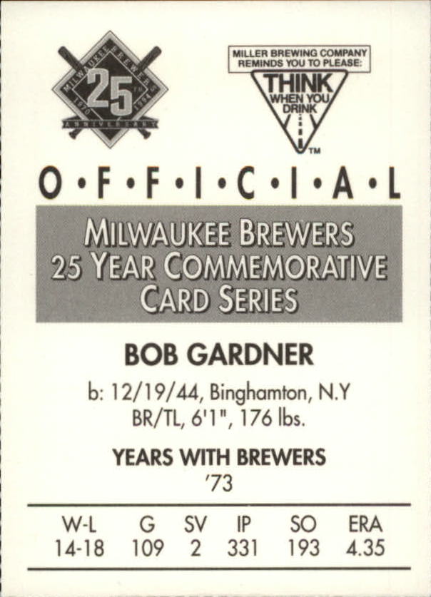 Tarjetas BB B6123- 1994 Brewers Miller Brewing 1-376 -Tú eliges- 15+ ENVÍO GRATUITO A EE. UU. - Imagen 61 de 346