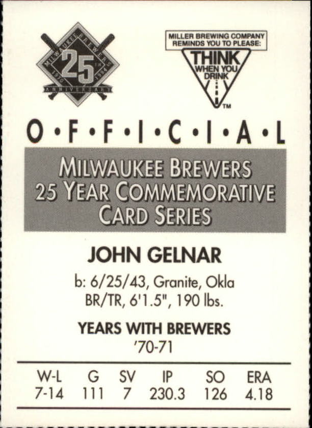 Tarjetas BB B6123- 1994 Brewers Miller Brewing 1-376 -Tú eliges- 15+ ENVÍO GRATUITO A EE. UU. - Imagen 63 de 346