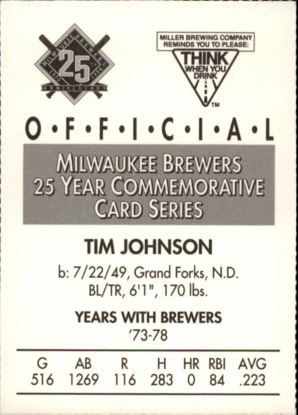 Tarjetas BB B6123- 1994 Brewers Miller Brewing 1-376 -Tú eliges- 15+ ENVÍO GRATUITO A EE. UU. - Imagen 85 de 346
