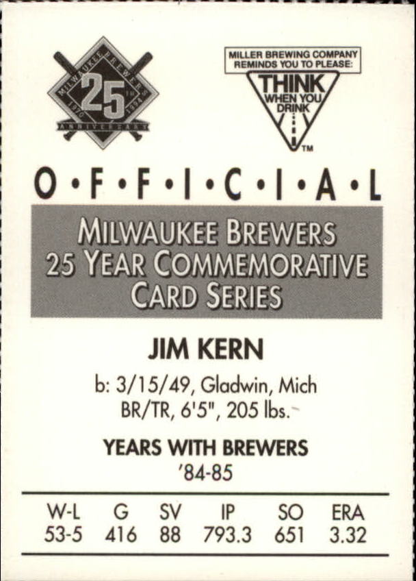Tarjetas BB B6123- 1994 Brewers Miller Brewing 1-376 -Tú eliges- 15+ ENVÍO GRATUITO A EE. UU. - Imagen 88 de 346