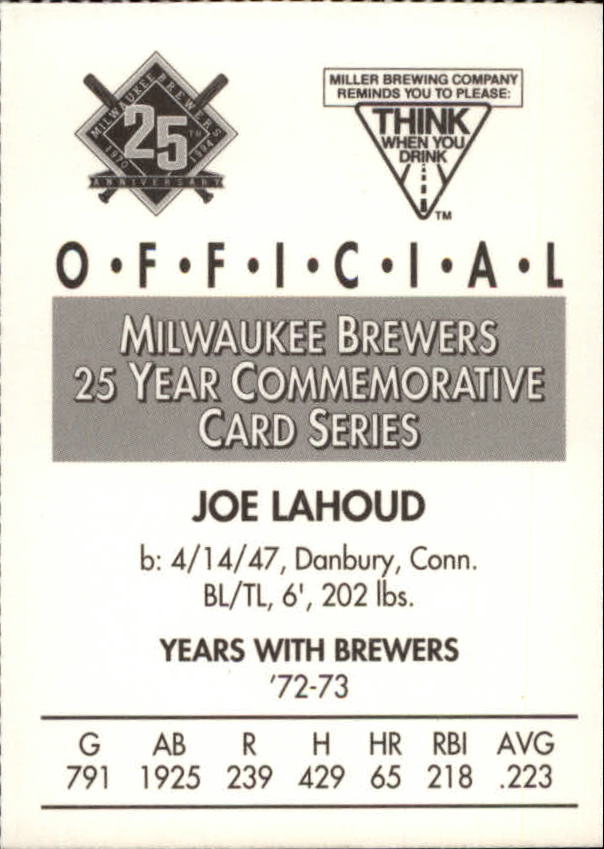 Tarjetas BB B6123- 1994 Brewers Miller Brewing 1-376 -Tú eliges- 15+ ENVÍO GRATUITO A EE. UU. - Imagen 92 de 346