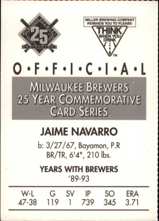 Tarjetas BB B6123- 1994 Brewers Miller Brewing 1-376 -Tú eliges- 15+ ENVÍO GRATUITO A EE. UU. - Imagen 108 de 346