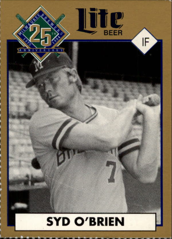 Tarjetas BB B6123- 1994 Brewers Miller Brewing 1-376 -Tú eliges- 15+ ENVÍO GRATUITO A EE. UU. - Imagen 117 de 346
