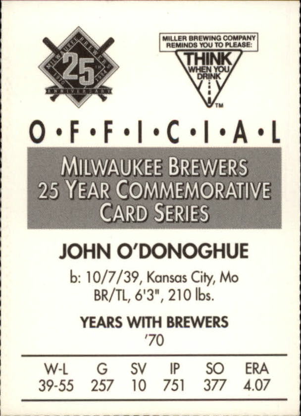 Tarjetas BB B6123- 1994 Brewers Miller Brewing 1-376 -Tú eliges- 15+ ENVÍO GRATUITO A EE. UU. - Imagen 120 de 346