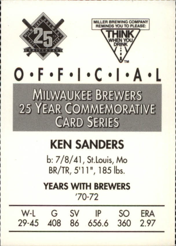 Tarjetas BB B6123- 1994 Brewers Miller Brewing 1-376 -Tú eliges- 15+ ENVÍO GRATUITO A EE. UU. - Imagen 143 de 346