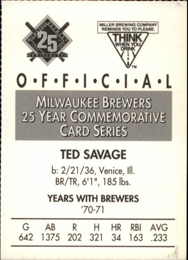 Tarjetas BB B6123- 1994 Brewers Miller Brewing 1-376 -Tú eliges- 15+ ENVÍO GRATUITO A EE. UU. - Imagen 145 de 346